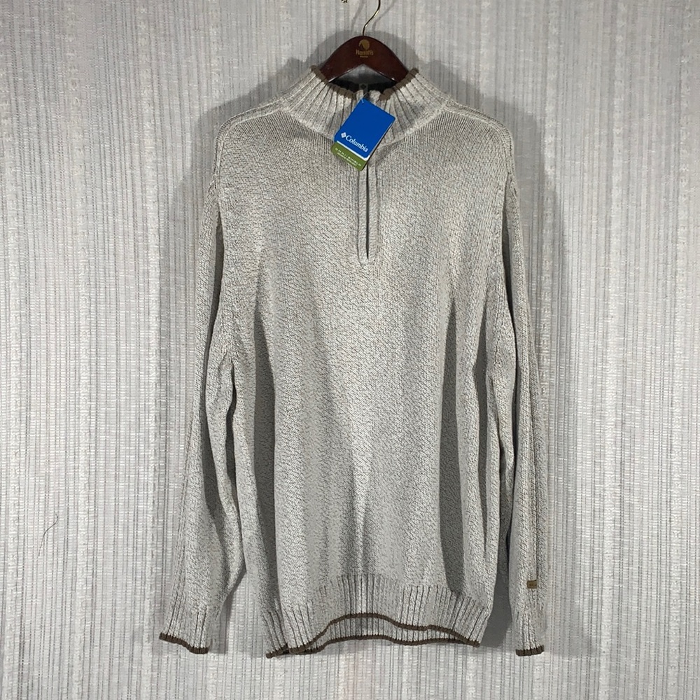 Columbia Sweater Quarter Zip -Size XXLarge